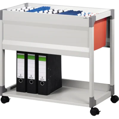 DURABLE Hängemappenwagen Trolley 90 378410 700x710x440mm grau DURABLE Hängemappenwagen Trolley 90 378410 700x710x440mm grau