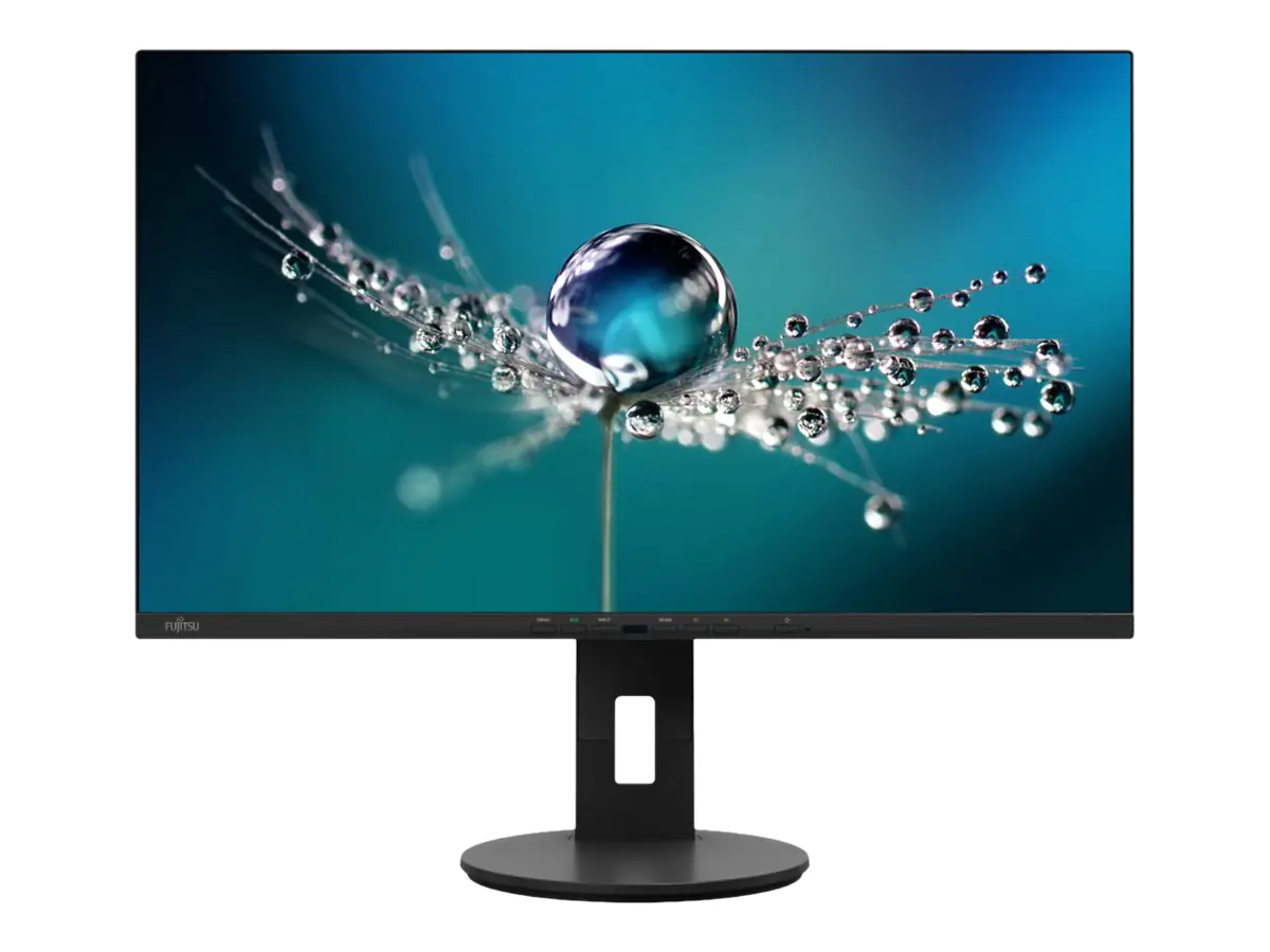 Fujitsu B2711 TS QHD - LED-Monitor - 68.5 cm (27") - 2560 x 1440 QHD - IPS - 350 cd/m² - 1000:1 - 5 ms - HDMI, DVI, DisplayPort - Lautsprecher - Satin Black
