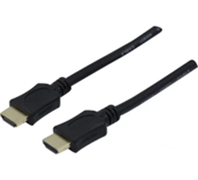 exertis Connect - High Speed - HDMI-Kabel - HDMI männlich zu HDMI männlich - 2 m - Schwarz exertis Connect - High Speed - HDMI-Kabel - HDMI männlich zu HDMI männlich - 2 m - Schwarz