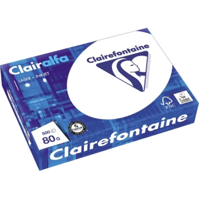 Clairefontaine CLAIRALFA - Ultra White - A4 (210 x 297 mm) 1979C