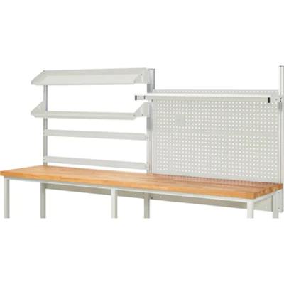 RAU Werkzeugwand 05 3.000 x 1.130 x 350 mm (B x H x T) Stahl, pulverbeschichtet lichtgrau RAU Werkzeugwand 05 3.000 x 1.130 x 350 mm (B x H x T) Stahl, pulverbeschichtet lichtgrau