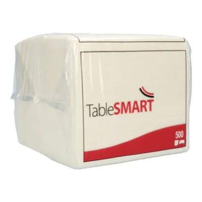 TableSMART Servietten 33 x 33 cm (B x L) weiß 500 St./Pack. TableSMART Servietten 33 x 33 cm (B x L) weiß 500 St./Pack.