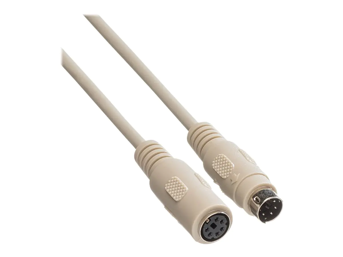 Roline - Tastaturkabel - PS/2 (M) zu PS/2 (W) - 1.8 m - weiß