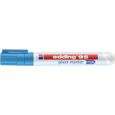 edding Glasboardmarker 95 4-95010 1,5-3mm Rundspitze hellblau edding Glasboardmarker 95 4-95010 1,5-3mm Rundspitze hellblau