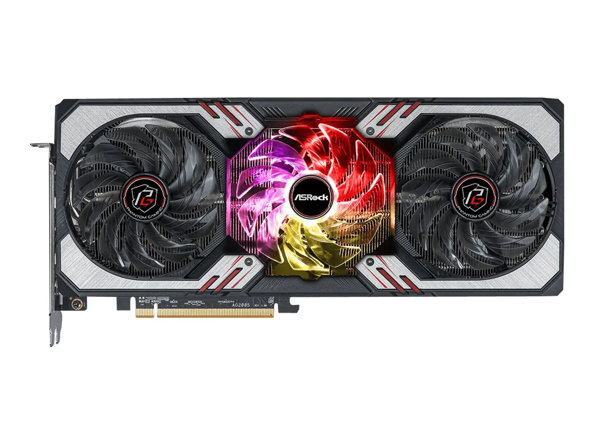 ASRock Radeon RX 6750 XT Phantom Gaming D 12GB OC - Grafikkarten - Radeon RX 6750 XT - 12 GB GDDR6 - PCIe 4.0 x16 - HDMI, 3 x DisplayPort