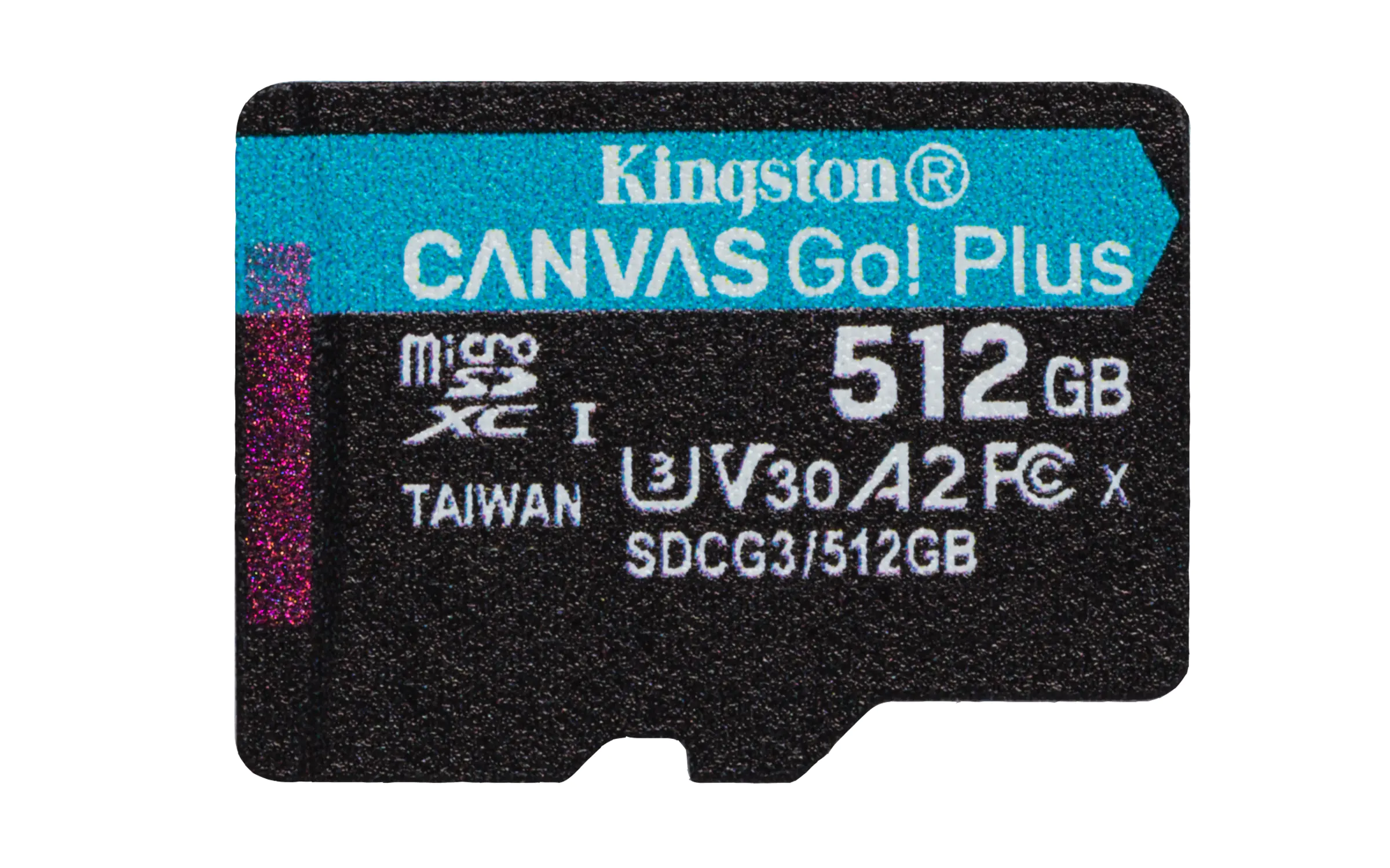 Kingston Canvas Go! Plus - Flash-Speicherkarte microSDXC UHS-I - 512 GB - SDCG3/512GBSP