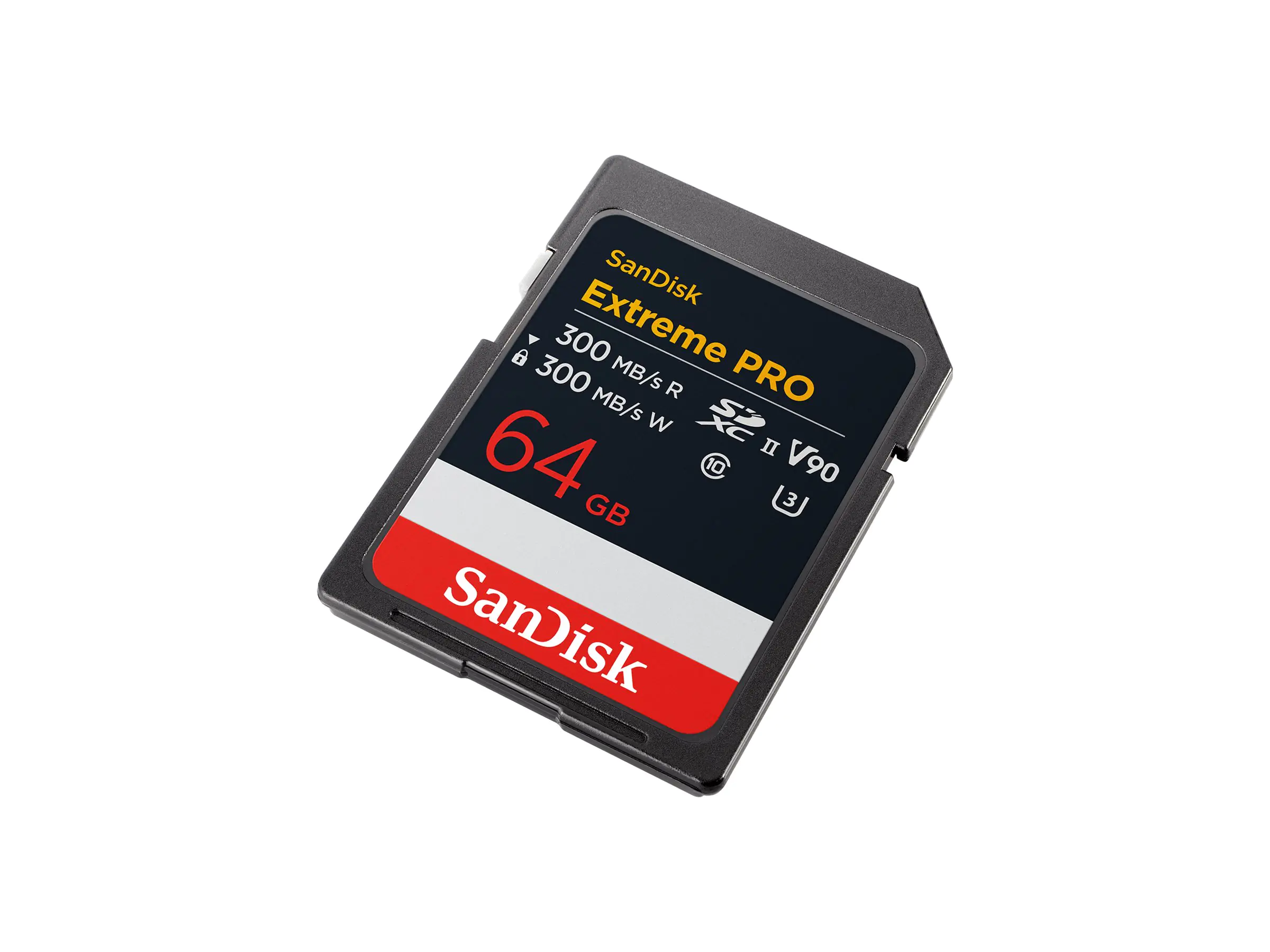 SanDisk SD Extreme PRO 64GB UHS-II V90 - Secure Digital (SD)