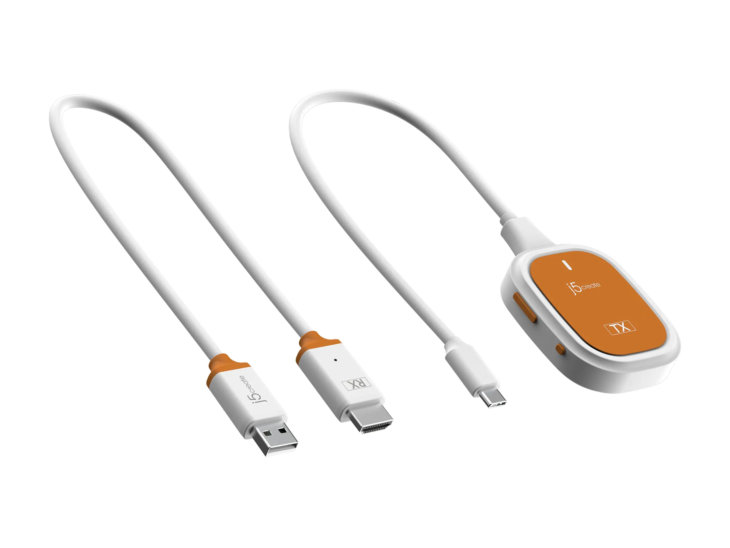 J5Create ScreenCast JVAW61 - Sender und Empfänger - Wireless Video-/Audio-Erweiterung - HDMI - bis zu 15 m