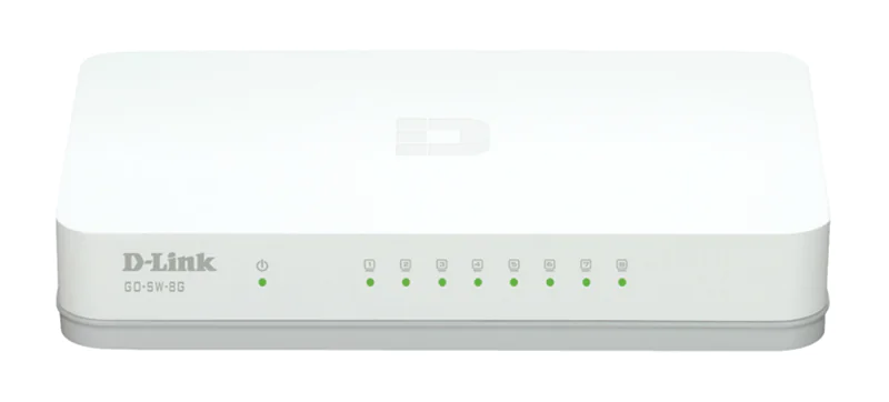 D-Link GO-SW-8GE - Switch - unmanaged - 8 x 10/100/1000 - Desktop D-Link GO-SW-8GE - Switch - unmanaged - 8 x 10/100/1000 - Desktop