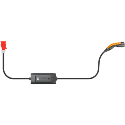 LAPP Mobile Ladestation Elektroauto Basic Plug-in-Hybrid (PHEV) und batterieelektrische Fahrzeuge (BEV) Abdeckkappe (Kupplung) Typ 2 Kupplung/CEE Stecker rot, 5-polig 3ph 22 kW 6m