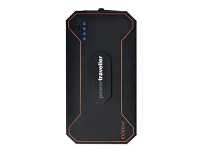 Powertraveller PTL-EXT001, 12000 mAh, Lithium Polymer (LiPo), Schwarz