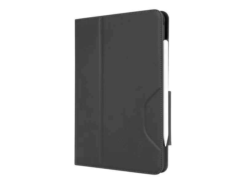 Targus VersaVu Classic - Flip-Hülle für Tablet - antimikrobiell - Polyurethan - Schwarz - 27.7 cm - 27.9 cm (10.9" - 11") - für Apple 10.9-inch iPad Air (4th generation, 5th generation); 11-inch iPad Pro (1st generation, 2nd generation, 3rd generatio