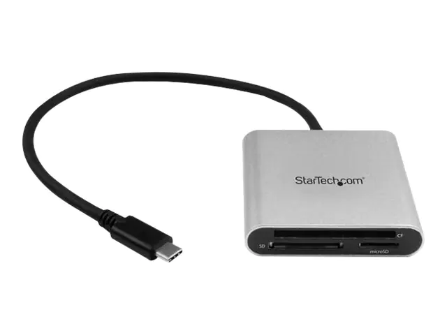 StarTech USB 3.0 Kartenleser mit USB-C - SD, MicroSD, CompactFlash Speicherkartenleser mit USB-C Kabel - Kartenleser (CF I, CF II, MMC, SD, microSD, SDHC, microSDHC, SDXC, microSDXC) - USB 3.0 StarTech USB 3.0 Kartenleser mit USB-C - SD, MicroSD, CompactFlash Speicherkartenleser mit USB-C Kabel - Kartenleser (CF I, CF II, MMC, SD, microSD, SDHC, microSDHC, SDXC, microSDXC) - USB 3.0