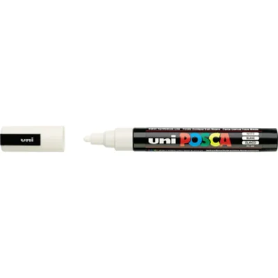uni-ball Pigmentmarker uniPOSCA PC-5M 182501 1,8-2,5mm weiß uni-ball Pigmentmarker uniPOSCA PC-5M 182501 1,8-2,5mm weiß