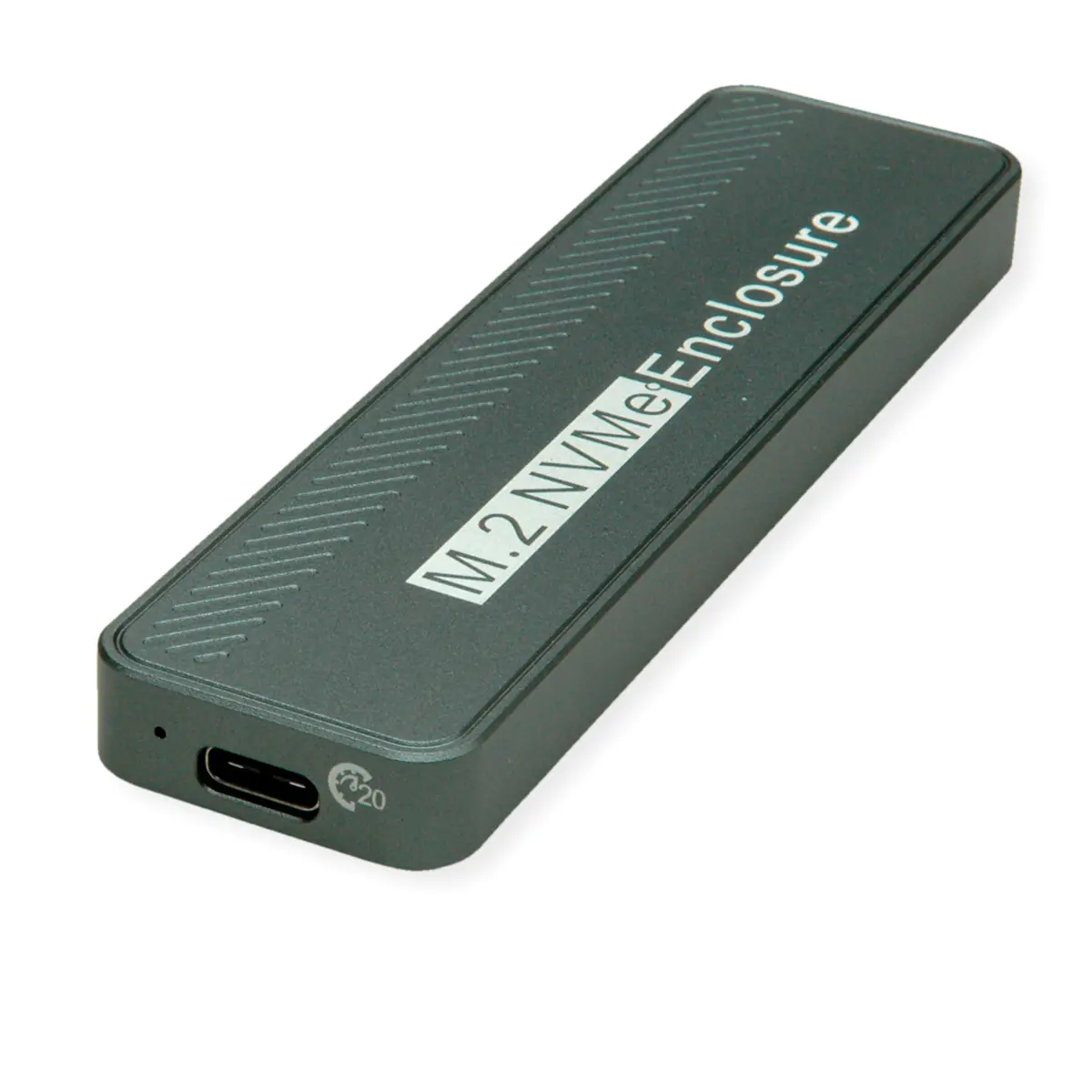 VALUE - Speichergehäuse - externer Typ - M.2 2242, M.2 2260, M.2 2280 (M.2 2242, M.2 2260, M.2 2280) - M.2 NVMe Card - USB 3.2 (Gen 2x2), USB-C - Silber VALUE - Speichergehäuse - externer Typ - M.2 2242, M.2 2260, M.2 2280 (M.2 2242, M.2 2260, M.2 2280) - M.2 NVMe Card - USB 3.2 (Gen 2x2), USB-C - Silber