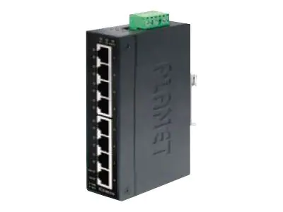 PLANET IGS-801M - Switch - managed - 8 x 10/100/1000 - an DIN-Schiene montierbar