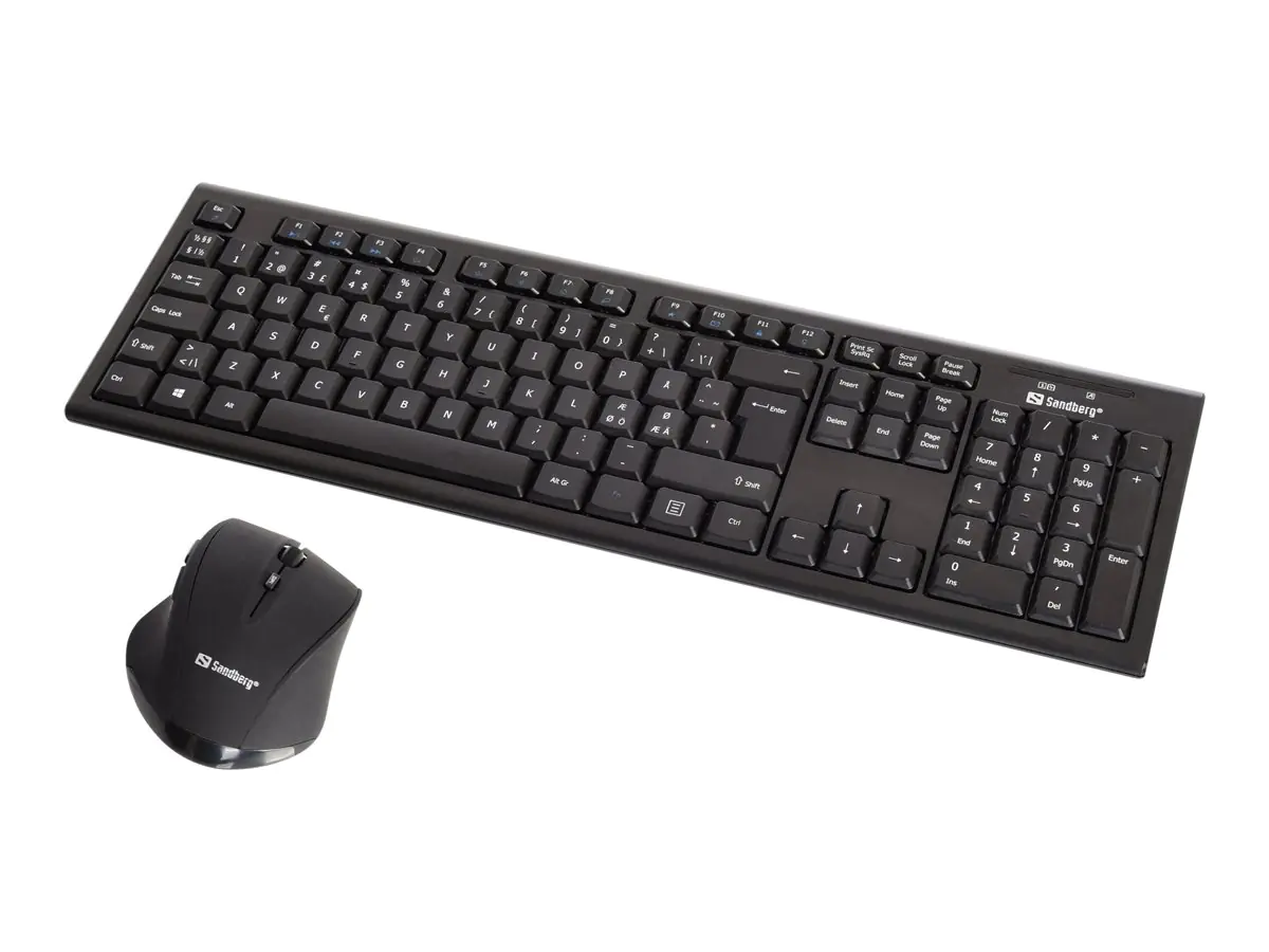 SANDBERG DesktopSet - Tastatur-und-Maus-Set 631-20