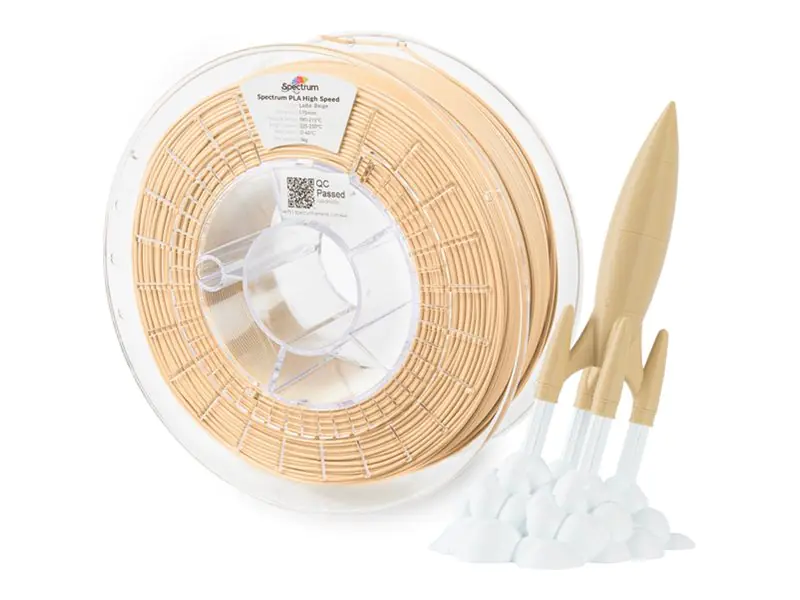 Spectrum Filaments Filament· PLA Premium High Speed· LATTE BEIGE· 1.75mm· 1kg 81049