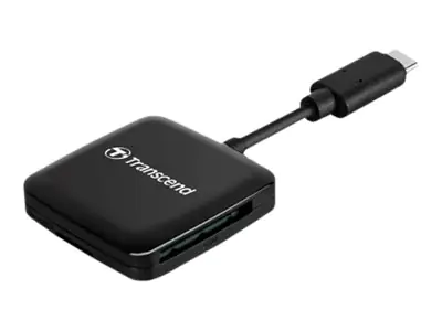 Transcend RDC3 - Kartenleser (microSD, microSDHC UHS-I, microSDXC UHS-I, SD, SDHC UHS-I, SDXC UHS-I) - USB-C 3.2 Gen 1 Transcend RDC3 - Kartenleser (microSD, microSDHC UHS-I, microSDXC UHS-I, SD, SDHC UHS-I, SDXC UHS-I) - USB-C 3.2 Gen 1