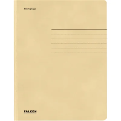 Falken Jurismappe 80001449 DIN A4 3 Klappen Karton chamois