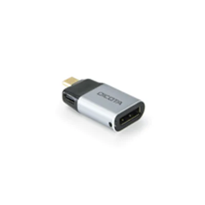 Dicota Videoadapter - 24 pin USB-C (M) zu DisplayPort (W) Dicota Videoadapter - 24 pin USB-C (M) zu DisplayPort (W)