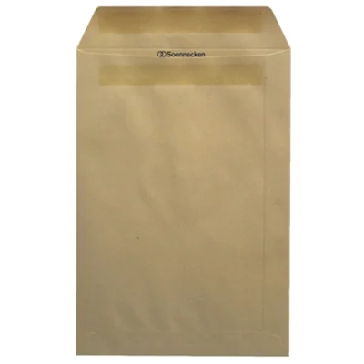 Soennecken Versandtasche 2069 C5 oF sk natronbraun 25 St./Pack. Soennecken Versandtasche 2069 C5 oF sk natronbraun 25 St./Pack.