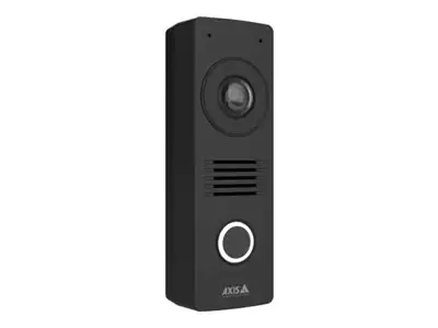 Axis I8116-E - IP-Intercom-Station - kabelgebunden - 10/100/1000 Ethernet - schwarz NCS S 9000-N - TAA-konform