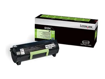 Lexmark 512H - Hohe Ergiebigkeit - Original - Tonerpatrone LCCP, LRP - für Lexmark MS312dn, MS415dn
