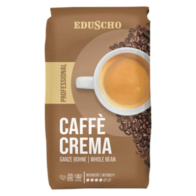 EDUSCHO Kaffee Professional 476323 Caffe Crema ganze Bohne 1.000g EDUSCHO Kaffee Professional 476323 Caffe Crema ganze Bohne 1.000g