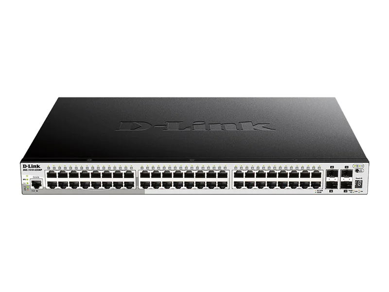 D-Link DGS 1510-52XMP - Switch - L3 - Smart - 48 x 10/100/1000 (PoE+) DGS-1510-52XMP/E