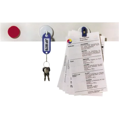 Franken Magnetleiste ST1350SB 5x100cm weiß +4Magnete 32mm Franken Magnetleiste ST1350SB 5x100cm weiß +4Magnete 32mm