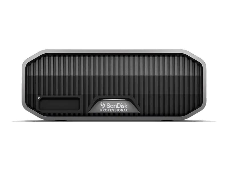 SanDisk Professional G-DRIVE PROJECT - Festplatten-Array - 26 TB - 1 Schächte - HDD 26 TB x 1 - Thunderbolt 3, USB-C 3.2 Gen 2 (extern) SDPHG1H-026T-MBAAD