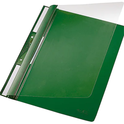 Leitz Einhakhefter 41900055 DIN A4 kfm. Heftung PVC grün
