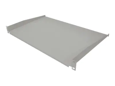 Intellinet 19" Cantilever Shelf, 1U, Shelf Depth 350mm, Non-Vented, Max 25kg, Grey, Three Year Warranty - Rack - Regal - RAL 7035 - 1U - 48.3 cm (19") 715119