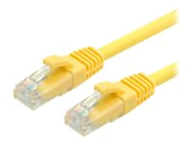 VALUE - Patch-Kabel - RJ-45 (M) zu RJ-45 (M) - 1.5 m - UTP - CAT 6 - halogenfrei, geformt, robust - Gelb