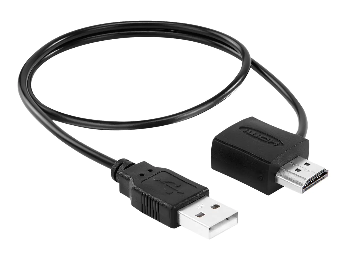 Purelink PureInstall PI076 - Highspeed - HDMI-Adapter mit Ethernet - USB, HDMI zu HDMI - Schwarz - 4K Unterstützung Purelink PureInstall PI076 - Highspeed - HDMI-Adapter mit Ethernet - USB, HDMI zu HDMI - Schwarz - 4K Unterstützung