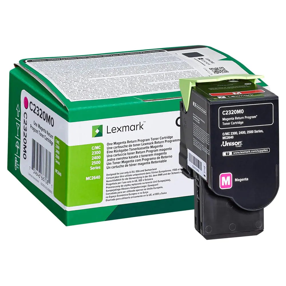 Lexmark - Magenta - Original - Tonerpatrone LCCP, LRP - für Lexmark C2325dw, C2425dw, C2535dw, MC2325adw, MC2425adw, MC2535adwe, MC2640adwe Lexmark - Magenta - Original - Tonerpatrone LCCP, LRP - für Lexmark C2325dw, C2425dw, C2535dw, MC2325adw, MC2425adw, MC2535adwe, MC2640adwe