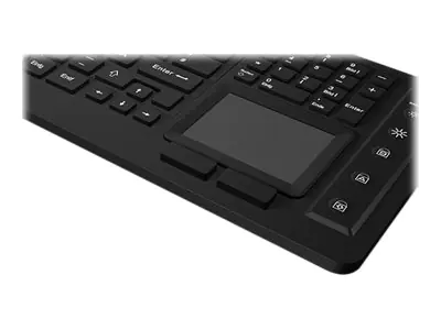 KeySonic KSK-6231INEL - Tastatur - mit Touchpad 28089