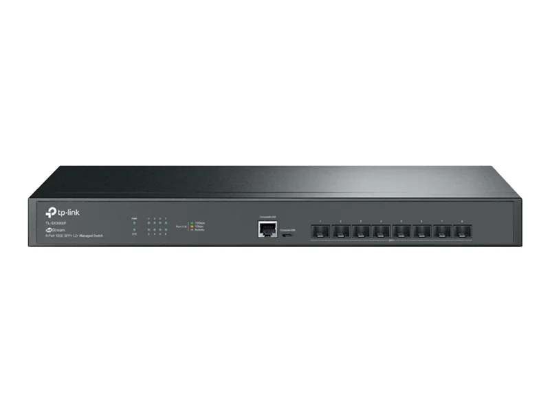 TP-Link JetStream TL-SX3008F V1.6 - Switch - L2+ - managed - 8 x 10GBase-X - an Rack montierbar