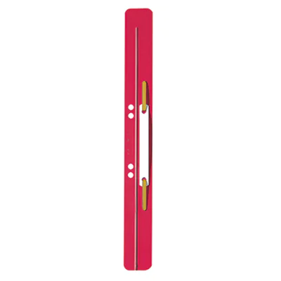 Leitz Heftstreifen 3,5 x 31 cm (B x H) Polypropylen rot 25 St./Pack.
