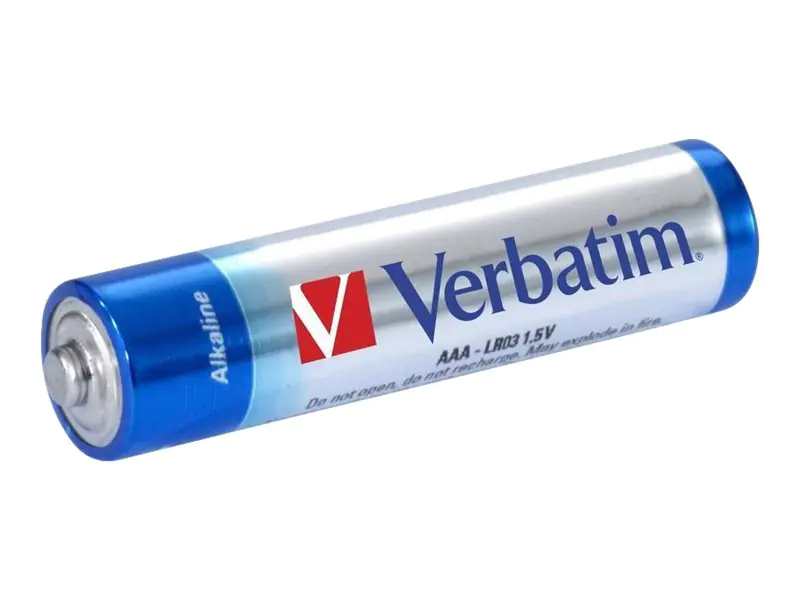 Verbatim Batterie AAA Micro LR03 1er Blister 49920 Alkaline Verbatim Batterie AAA Micro LR03 1er Blister 49920 Alkaline