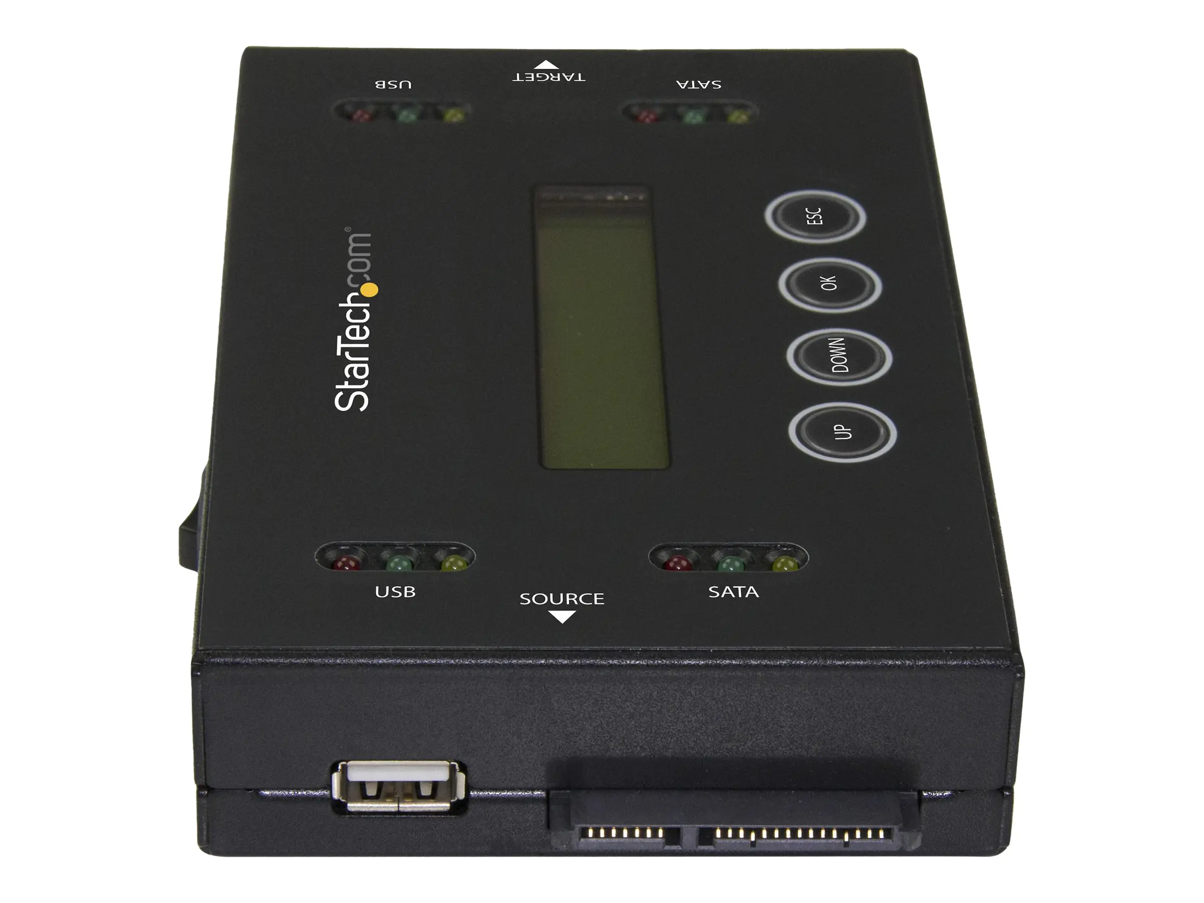 StarTech Laufwerks Duplizierer und Löscher für USB Sticks und 2,5 / 3,5" SATA Laufwerke - 1:1 duplizierung plus Cross-interface - Festplatte / USB-Drive-Duplikator - 1 Schächte (Serial ATA-600 / USB) - für P/N: SVA12M5NA