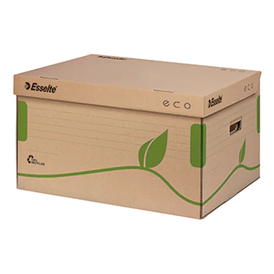 Esselte Archivschachtel ECO 623918 43,9x34,5x24,2cm Karton naturbraun Esselte Archivschachtel ECO 623918 43,9x34,5x24,2cm Karton naturbraun