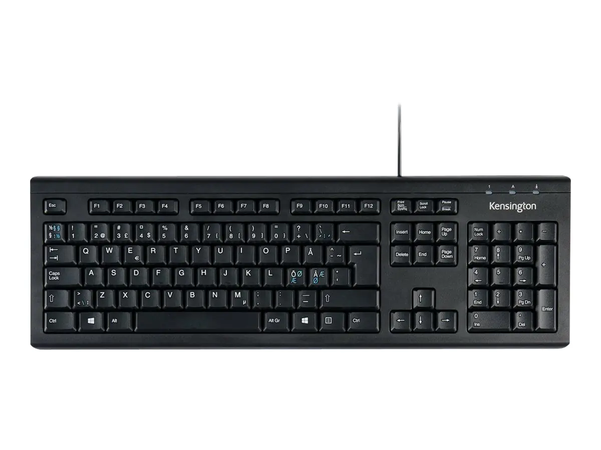 Kensington ValuKeyboard - Tastatur - PS/2, USB 1500109PT