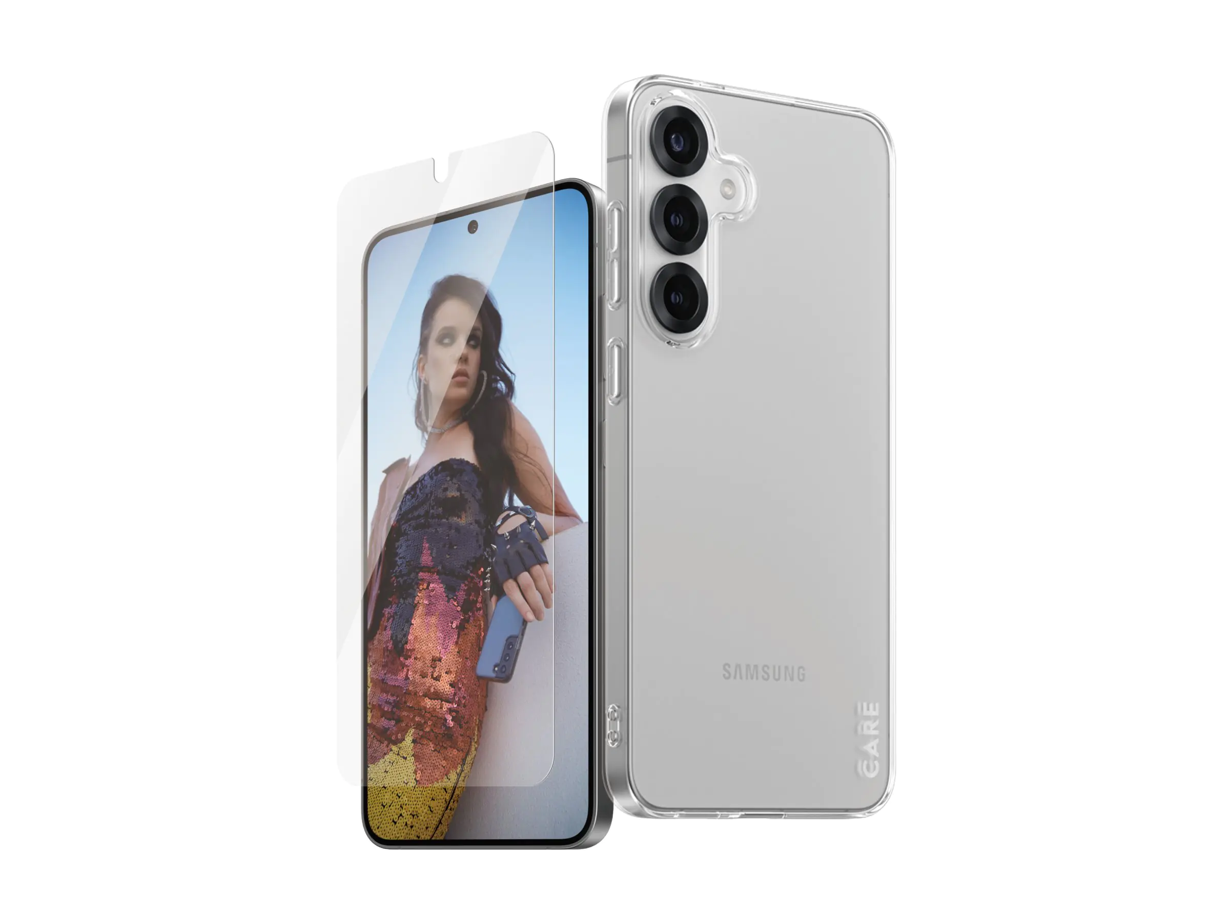 PanzerGlass CARE by PanzerGlass - Hintere Abdeckung für Mobiltelefon - Thermoplastisches Pol