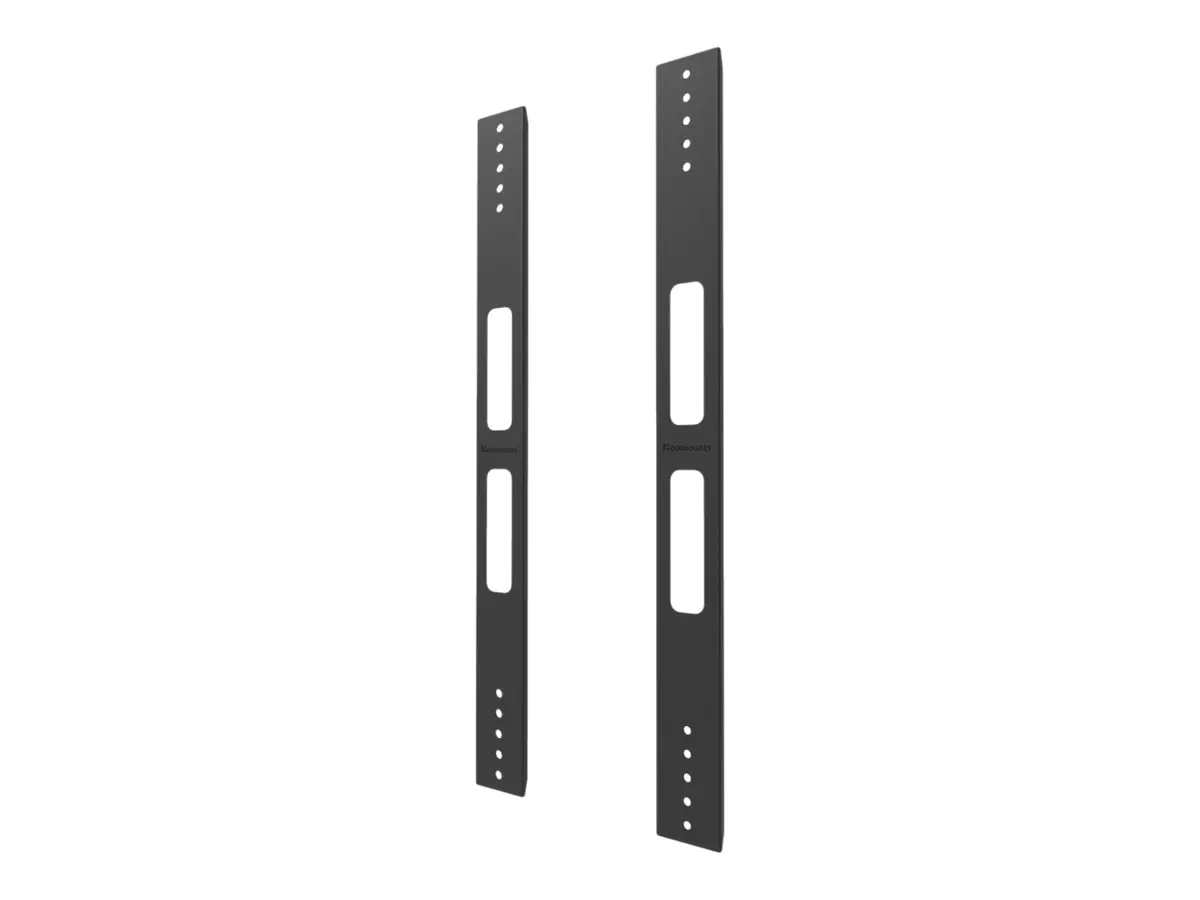 Neomounts AWL-250BL18 - Befestigungskit (VESA-Erweiterungskit) - für Flachbildschirm - Stahl - Schwarz - Wandmontage