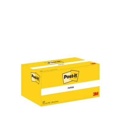 Post-it Haftnotiz Notes 38 x 51 mm (B x H) gelb 100 Bl./Block 12 Block/Pack. Post-it Haftnotiz Notes 38 x 51 mm (B x H) gelb 100 Bl./Block 12 Block/Pack.