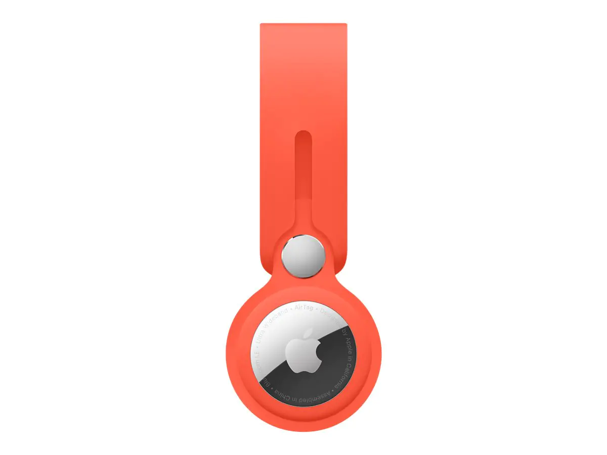 Apple - Tasche für Airtag - Polyurethan - Electric Orange - für AirTag