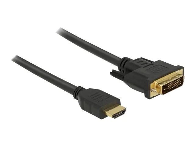 Delock Adapterkabel - DVI-D männlich zu HDMI 85654