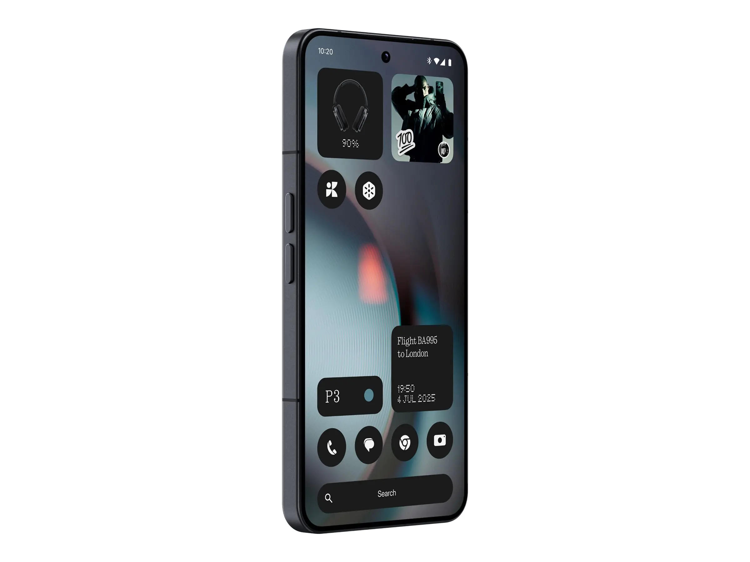 Nothing Phone (3) - 5G Smartphone - Dual-SIM - RAM 12 GB / Interner Speicher 256 GB - OLED-Displa